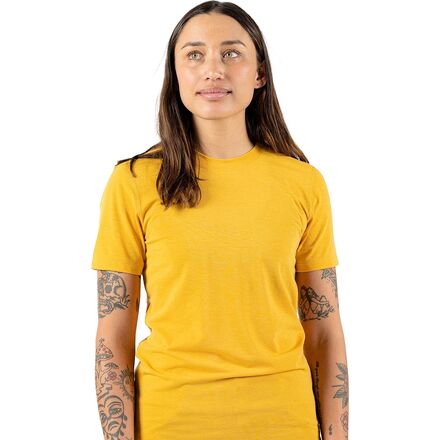 Wild Rye - Salida Short-Sleeve Jersey - Women's - Golden Yellow