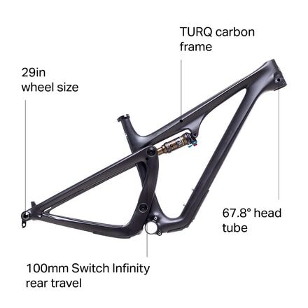 Yeti Cycles - SB100 Turq Mountain Bike Frame