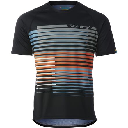 Yeti Cycles - Longhorn Short-Sleeve Jersey - Men's - Black Stripe