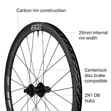 Zipp - 303 Firecrest Carbon Disc Brake Wheel - Tubeless