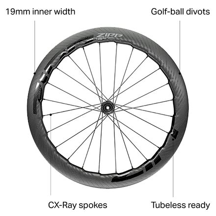 Zipp - 454 NSW Carbon Disc Brake Wheel - Tubeless - 2020