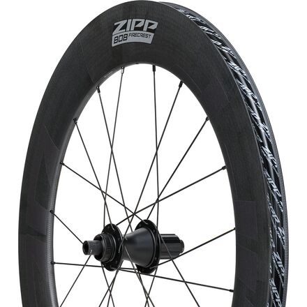Zipp - 808 Firecrest Carbon Disc Brake Wheel - Tubeless - Black