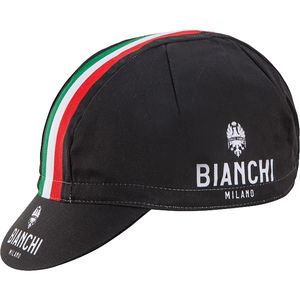 Bianchi Milano Néon Celeste tricolore à rayures cycling cap-Made in Italy!