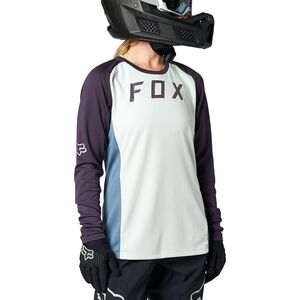 Fox womens long sleeve jersey Clearance