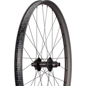 Satin Carbon/Gloss Black, Front, 28H, 6-bolt