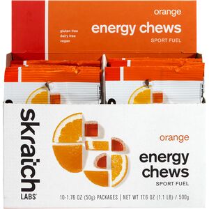 Skratch Labs Sport Energy Chews - Raspberry