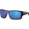Costa - Reefton Pro 580G Polarized Sunglasses - Black Blue Mirror