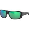 Costa - Tuna Alley Pro 580G Polarized Sunglasses - Black Green Mirror