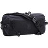 Black Canvas Leather