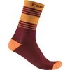 Vivid Orange/Deep Bordeaux