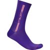 Castelli - Linea Logo 15 Sock - Ultraviolet/Rosa Giro