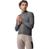 Castelli - Unlimited Trail 2 Long-Sleeve Jersey - Men's - Smoky Gray/Mango Mojito