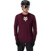 Dark Maroon Fox Head