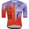 Giordana - Urto Short-Sleeve Jersey - Men's - La Posta Orange/Purple
