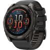 Carbon Gray DLC Titanium (Black/Pebble Gray Silicone Band)