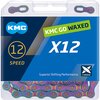 KMC - KMC X12 Waxed Chain - 12-Speed - Aurora Blue