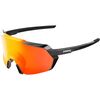 Gloss Metallic Black/HiPER Red Multilayer Mirror Lens