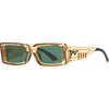 Pit Viper - The Low Bones HDPV Polarized Sunglasses - The Nude Beach/HDPV Polarized Blue-Green
