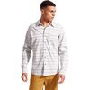 PEARL iZUMi - Prospect Long Sleeve Shirt - Men's - Cool Grey Stripe