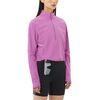 Salomon - Sense Aero Hybrid Crop Pullover - Women's - Iris Orchid