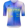 Santini - TDF Alpe D'Huez Short-Sleeve Jersey - Men's - Lilla/Lilac Purple