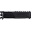 SDG Components - Thrice OC Lock-On Grips - Black/Silver
