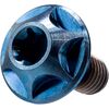 Silca - Titanium Cage Screws - GR5 Ti, Aqua Ano