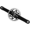 SRAM - XX SL Eagle AXS Transmission DUB Wide Crankset - Black