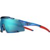 Crystal Blue-Clarion Blue/AC Red/Clear