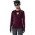 Dark Maroon Fox Head