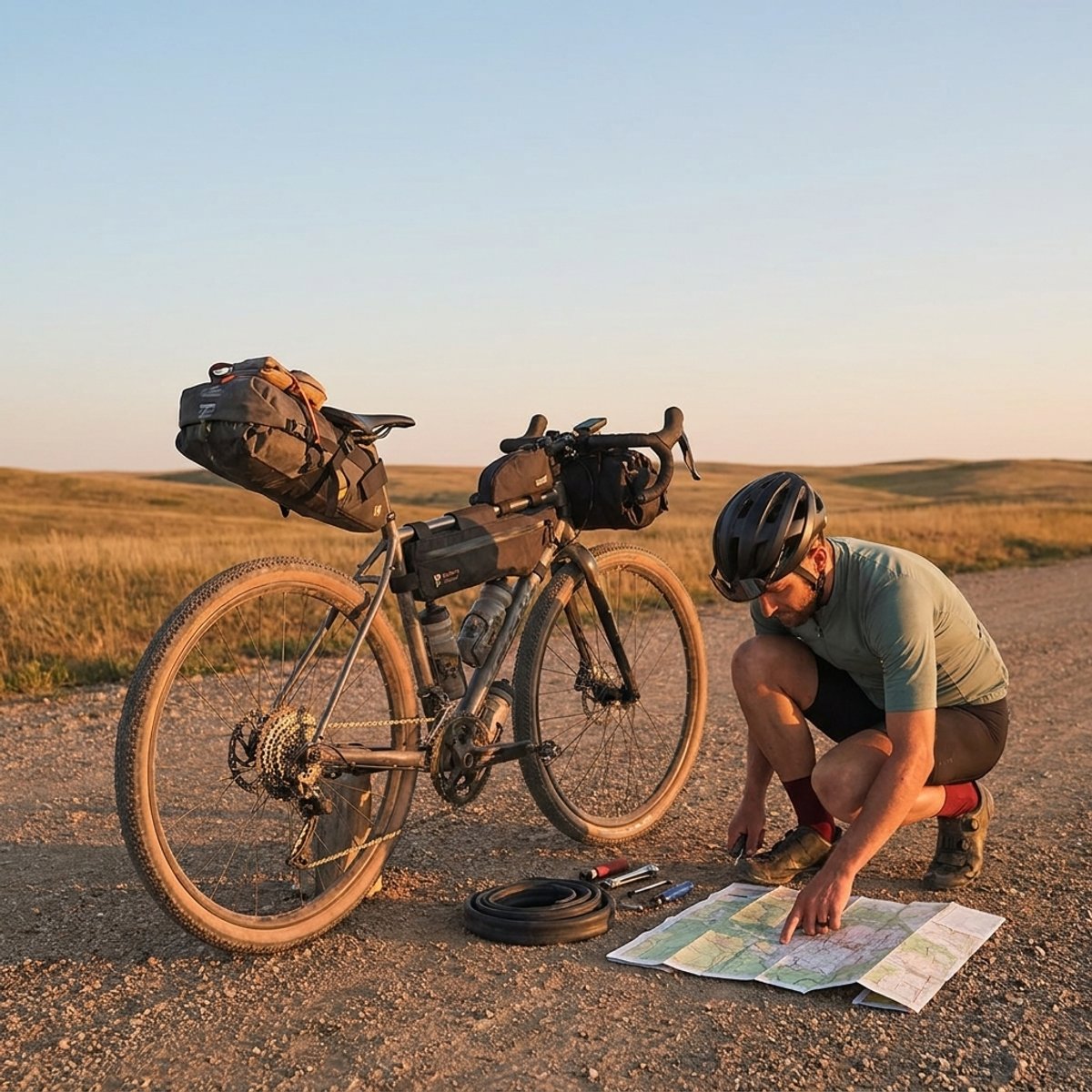 Bikepacking Bags, Packing, Repair & Route Planning Guide