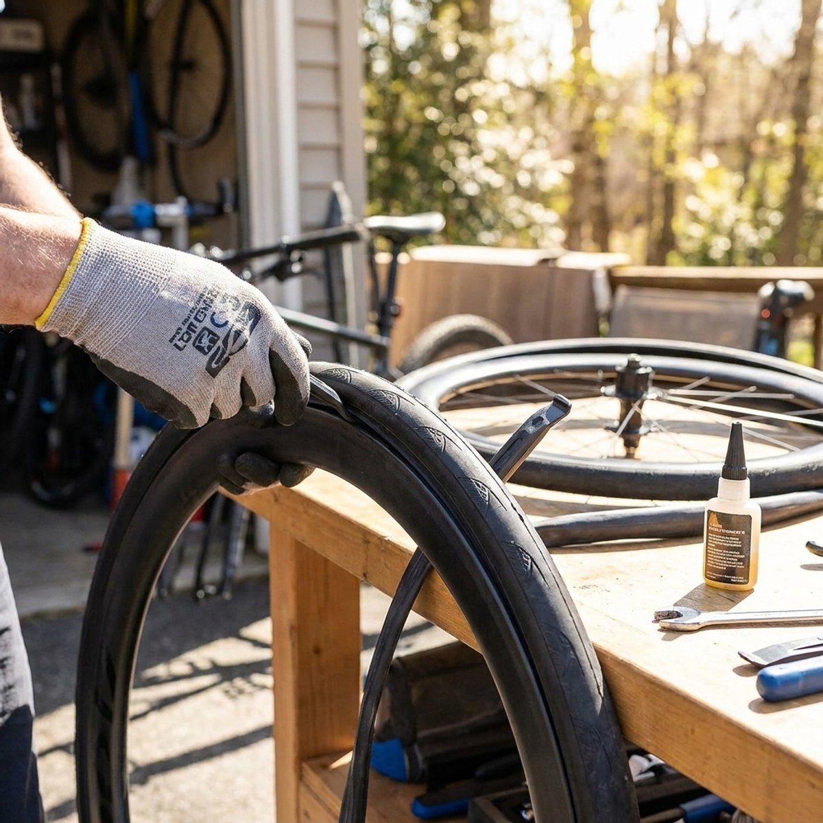Remove a Stubborn Tire Safely