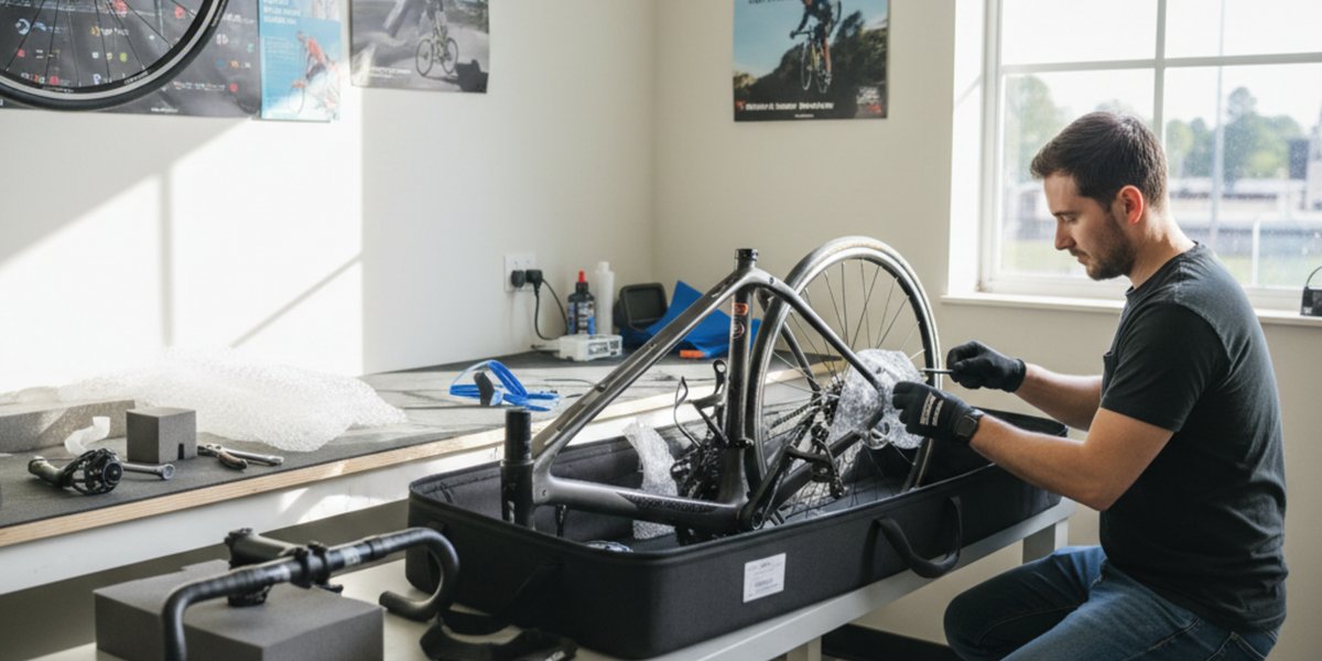 How to Pack a Bike Travel Case (rotors, derailleur, cockpit)
