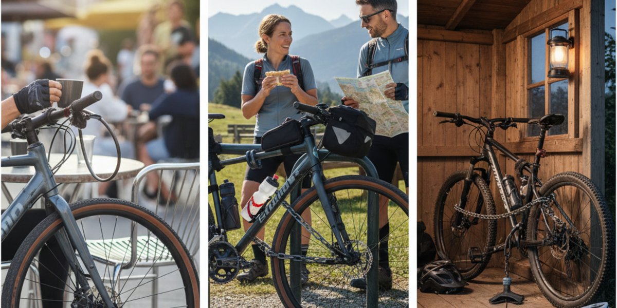 How to choose a bike lock strategy: coffee stop vs long stop vs overnight