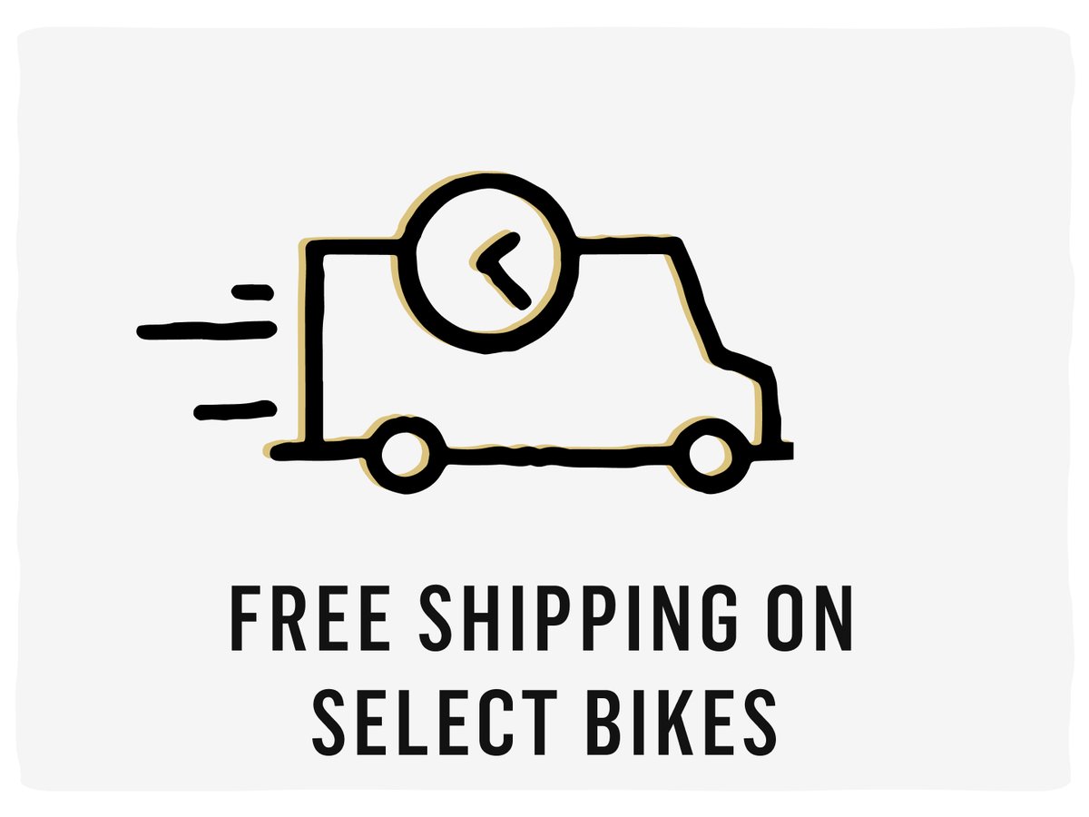 Free Shipping on Bikes