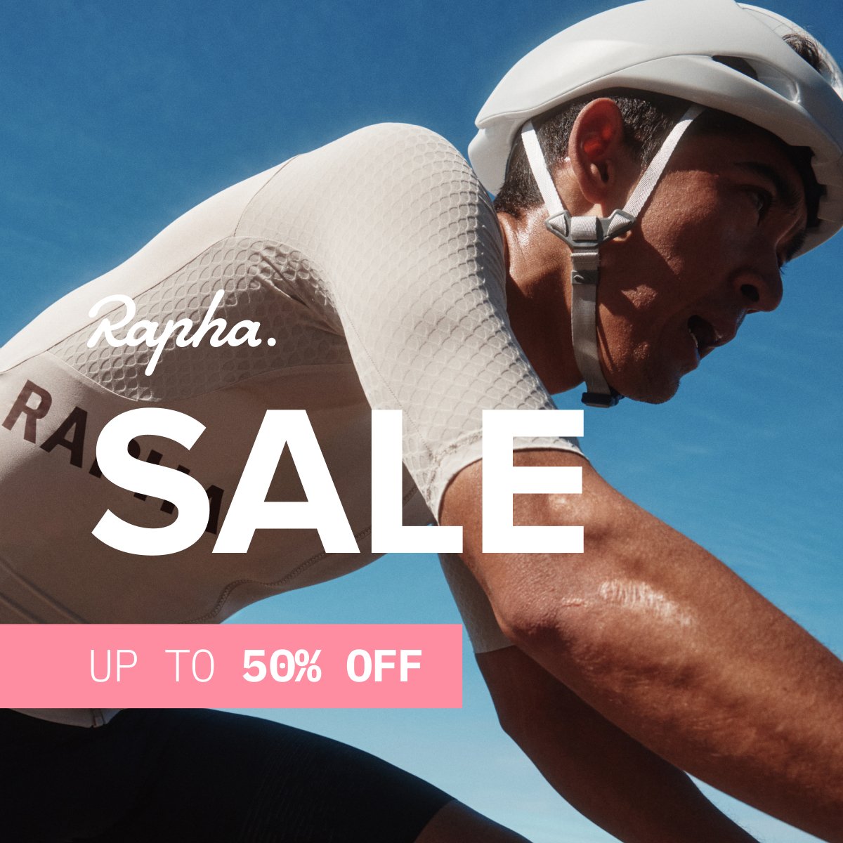 Rapha sale! Up to 50% off. Stock is limited! Shop now.