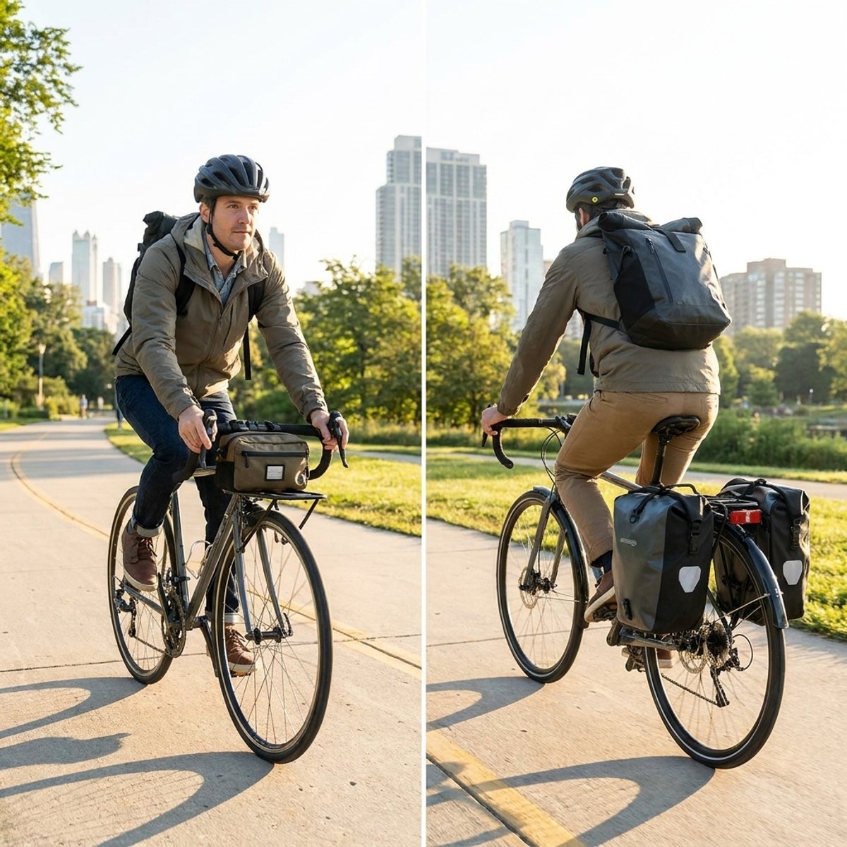 Rear Racks vs Front Racks for Commuting Guide
