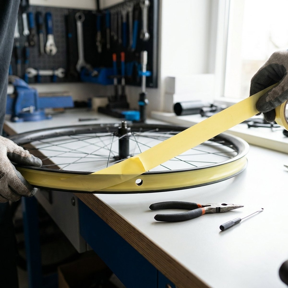 How to Tape a Rim for Tubeless Guide