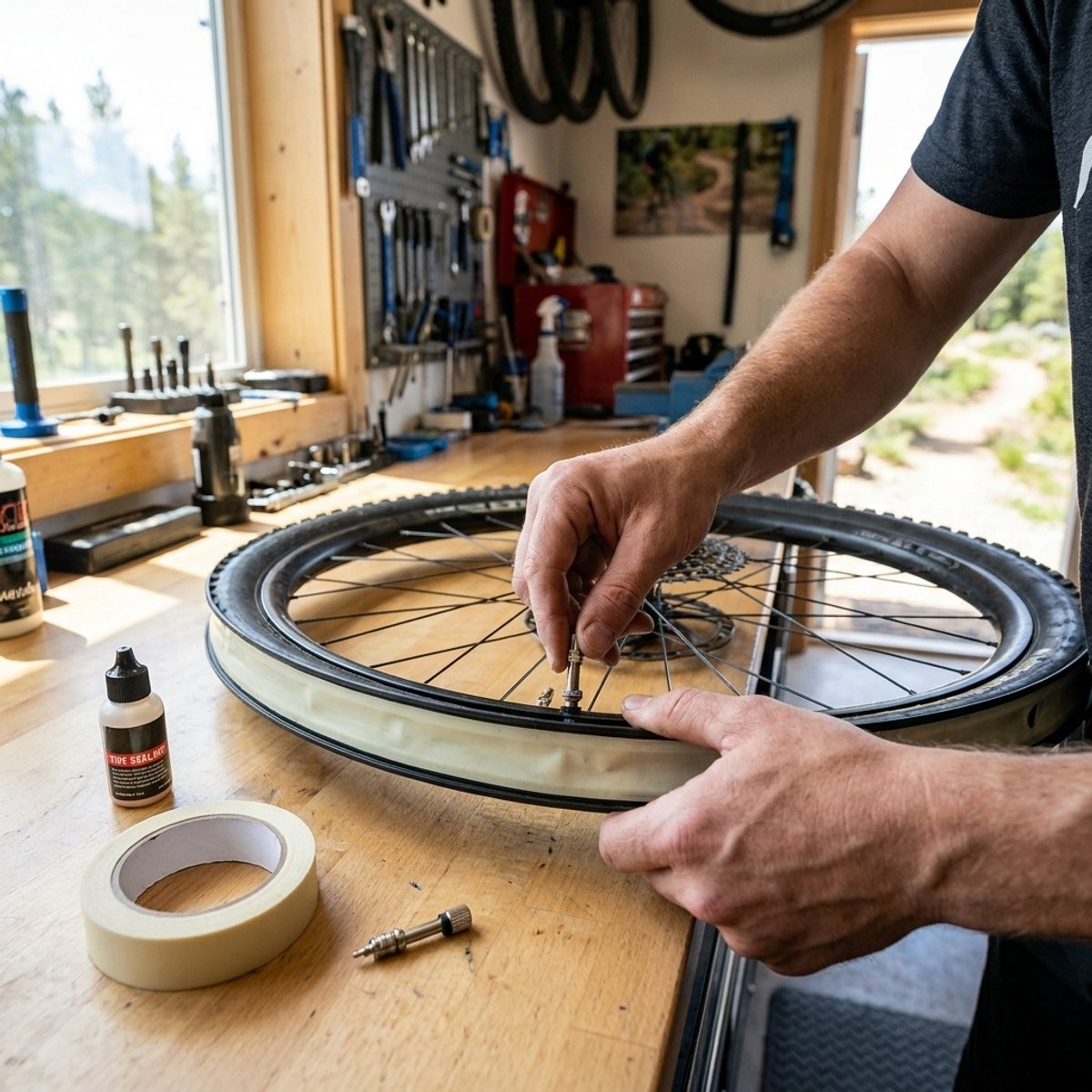 Tubeless Valve Installation Guide