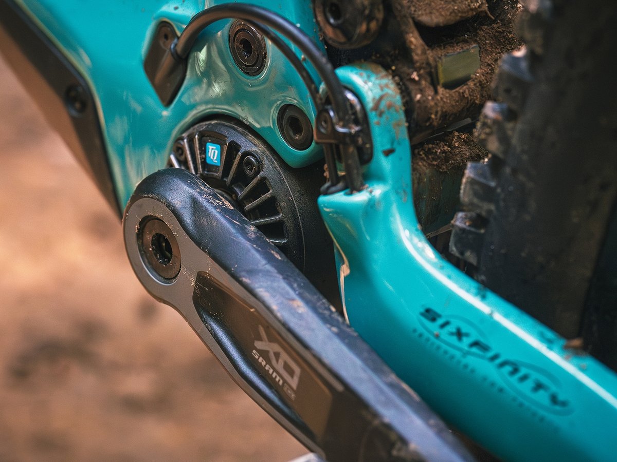 Detail shot of the MTe’s TQ drive unit.