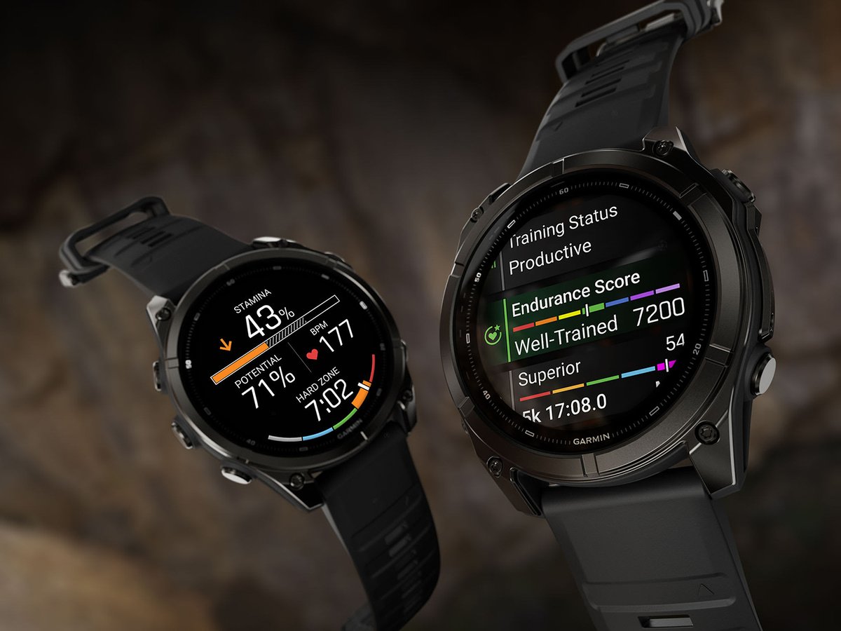 Two Garmin Fenix 9 watches shown side by side