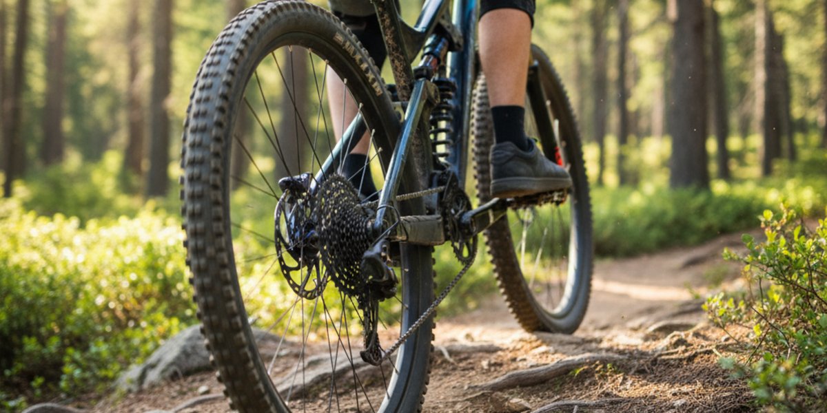 What is rebound damping on a mountain bike?