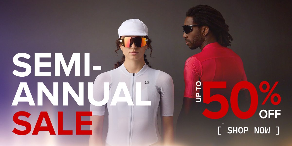 Semi-annual sale: up to 50% off. Shop now.