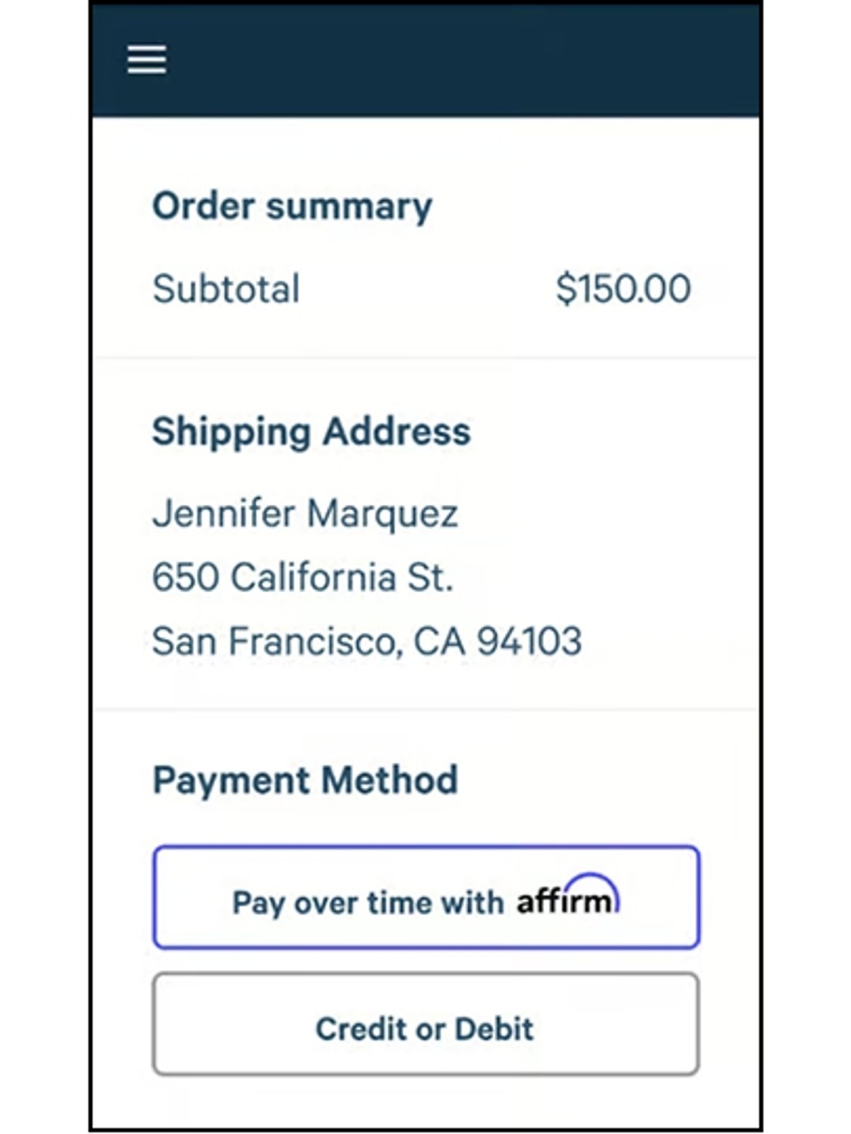 Fill Your Cart