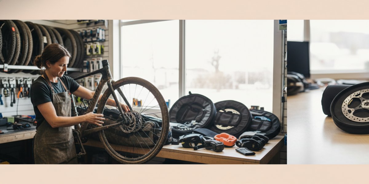 How to choose and pack bike travel protection for wheels, rotors, and derailleurs