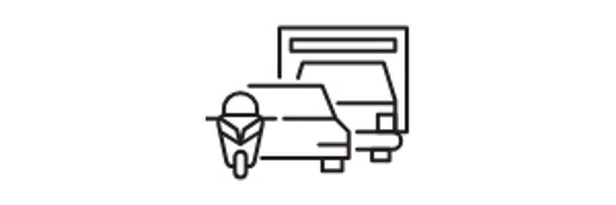 Approaching Vehicles Icon