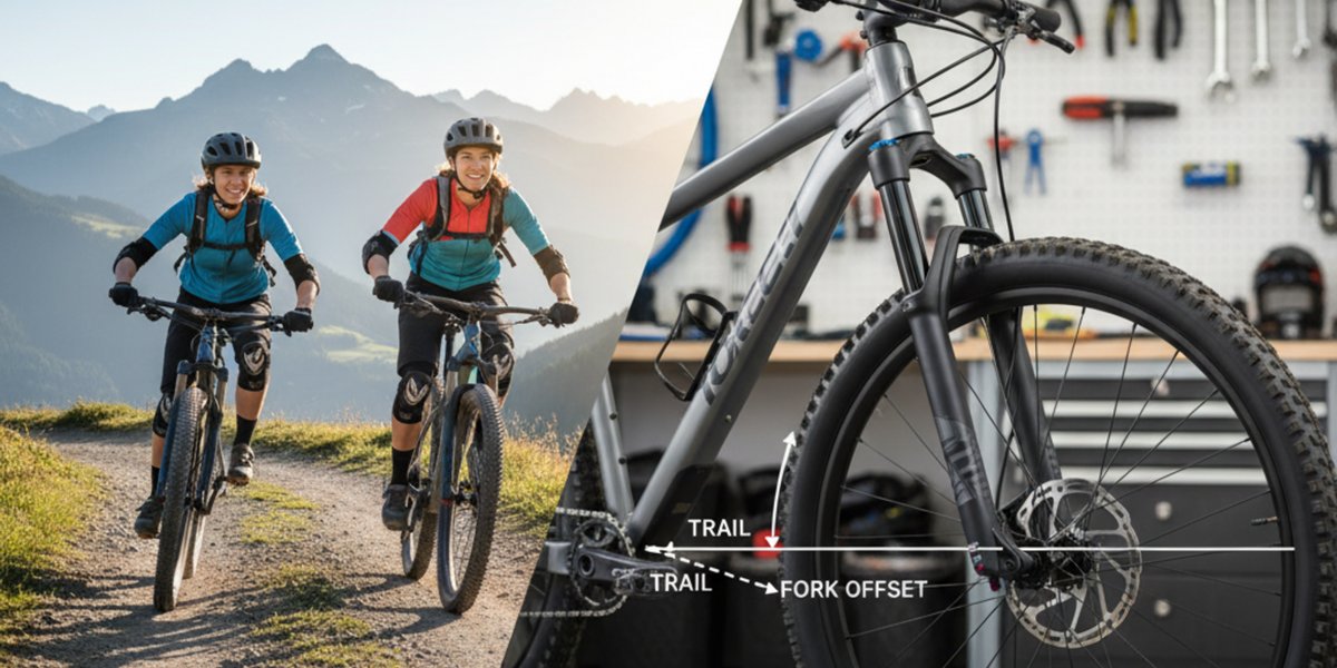 What does trail and fork offset mean?