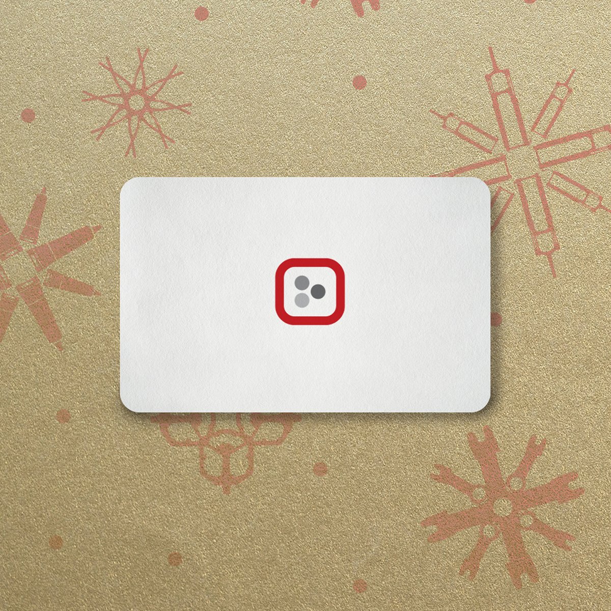 A white gift card featuring the Competitive Cyclist logo.