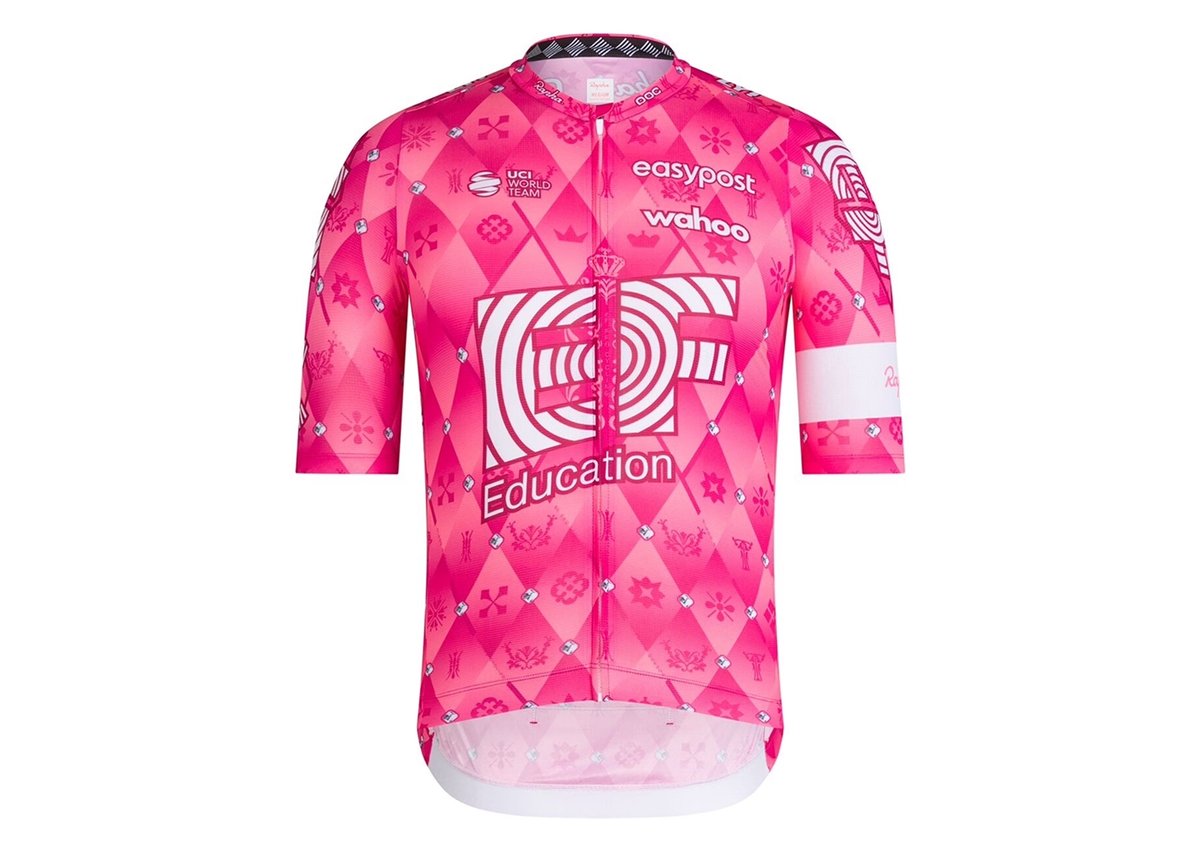 A Rapha EF Pro Team Training Jersey (available in both men’s and women’s sizes).