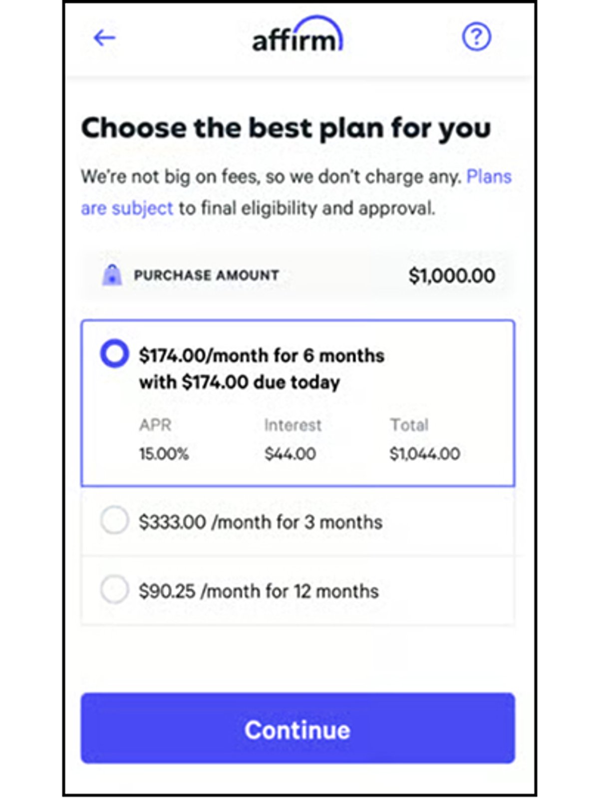Pay Over Time
